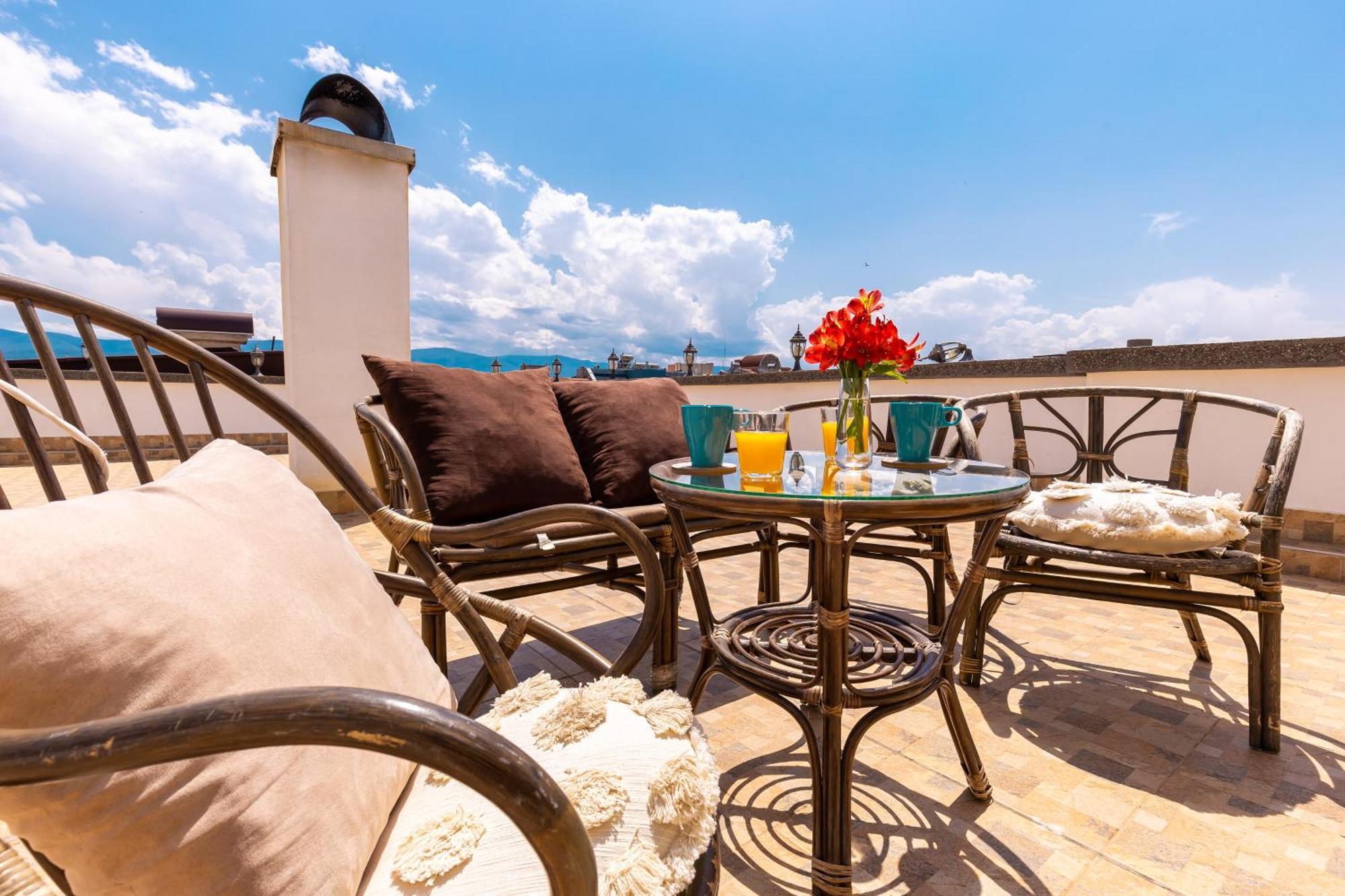 Roof Top Terrace Maisonette Plovdiv Esterno foto